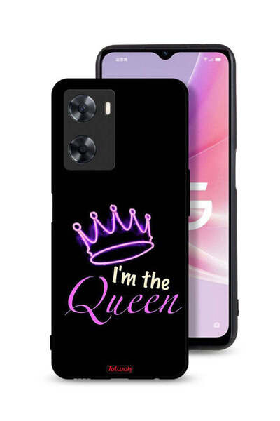 Tolwak غطاء حماية لهاتف Oppo A57s - أنا الملكة