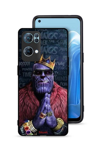 Tolwak غطاء حماية لهاتف Oppo Reno7 Pro 5G من Thanos Power