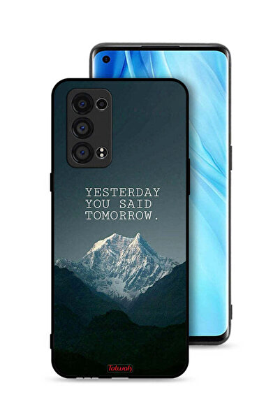 Tolwak غطاء حماية لهاتف Oppo Reno6 Pro Plus 5G - أمس قلت غدًا