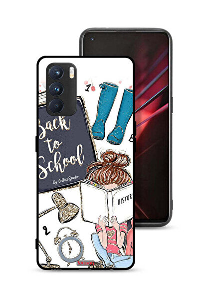 Tolwak غطاء حماية Oppo K9 Pro بتصميم فتاة مدرسية تقرأ التاريخ