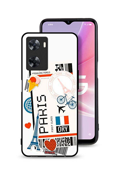 Tolwak غطاء حماية لهاتف Oppo A57s - ملصق باريس