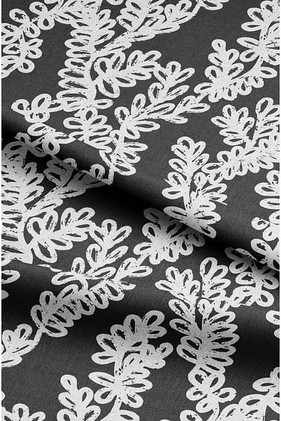 CANİLA Lace Look Modern Digital Printed Cornice Background Curtain Single Wing Worry-Free Background Curtain