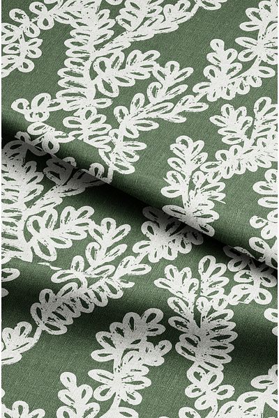 CANİLA Lace Look Modern Digital Printed Cornice Background Curtain Single Wing Worry-Free Background Curtain
