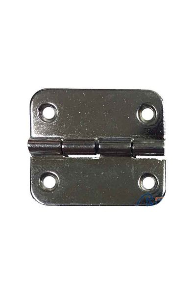 MBB ETİCARET Hinge with Countersunk - Large, 25x30mm, Nickel, 1 Piece