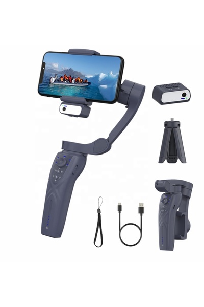 gaman F12 Profesyonel Akıllı nesne ve Yüz Takipli Led Işıklı Çok amaçlı Telef...