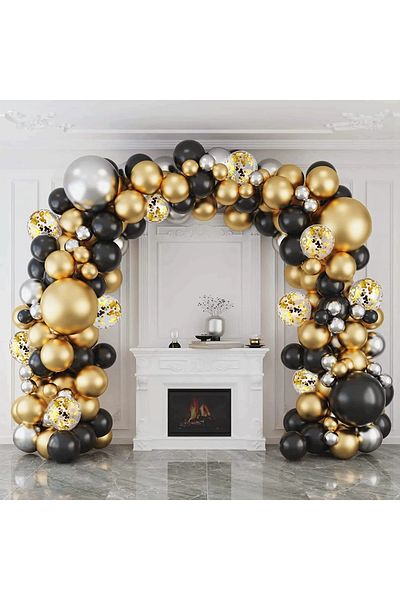 Baloane Vesele Balloon Arch Wedding Anniversary 137 Pieces ARC129