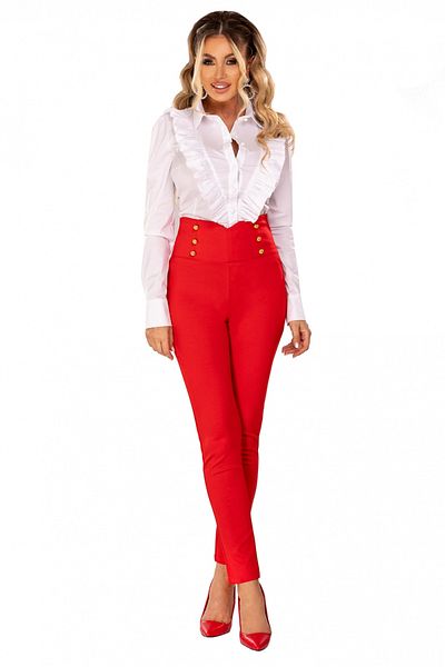 Atmosphere Fashion Red jersey pants