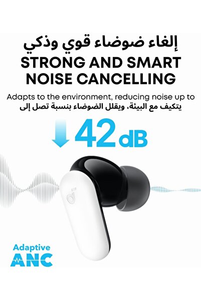 Soundcore P30i Noise Cancelling Wireless Earbuds - 45H Playtime, IP54, Bluetooth 5.4