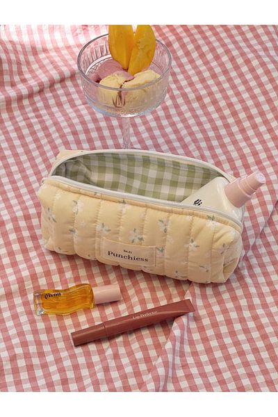 Punchiess Buttercream Blossom Pencil Case