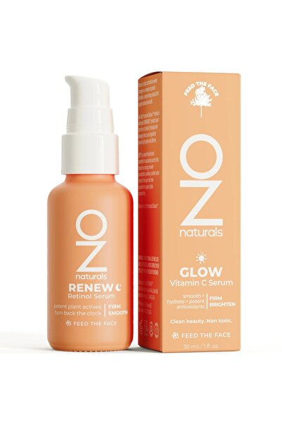 Öz Naturals سيروم فيتامين سي لتغذية الوجه من أوز ناتشورالز - تركيبة مُشرقة ومضادة للشيخوخة - 30 مل