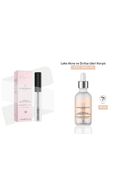 Bahar Babacan Argan Oil Nourishing Eyebrow & Eyelash Serum + Anti-Blemish Serum with Arbutin 30 ml Gift