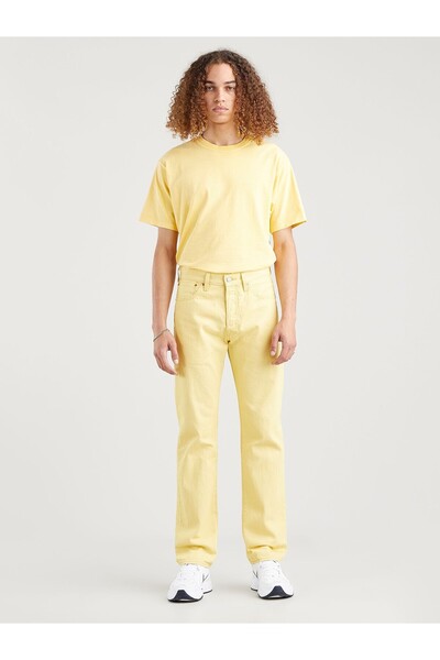 Levi's 501 Men's Yellow Jean Trousers 00501-3296