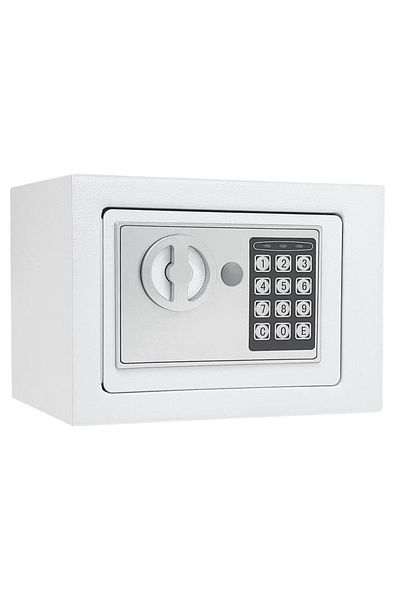 Primo Plus Digital Electronic Safe White 27X22x23 cm