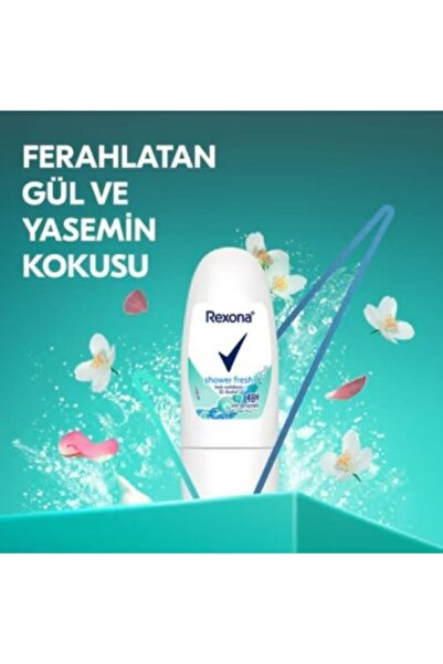 akkanatbutik Rexona Shower Fresh Mini Roll On Deodorant 20 ml