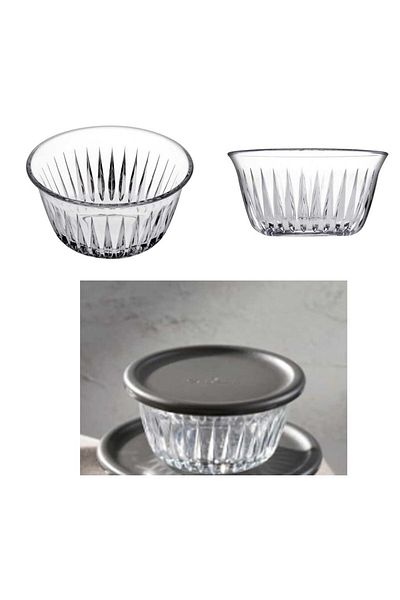 Paşabahçe Six Plastic Lid Storage Container 175 Cc