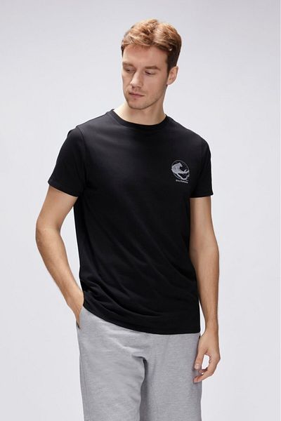Bad Bear Pard Black Men's Printed T-Shirt 25.01.07.018-Black