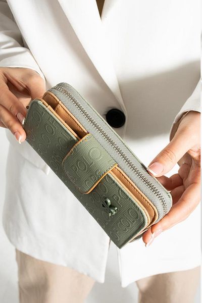 POLO CLUB Original Women's Card Holder Paper & Coin Compartment Model Stylish Card Holder Wallet