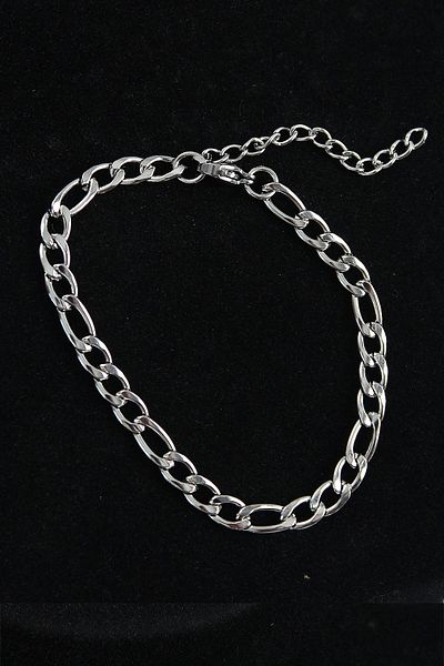 Clariss 316L Steel Classic Model Silver Color Men's Bracelet