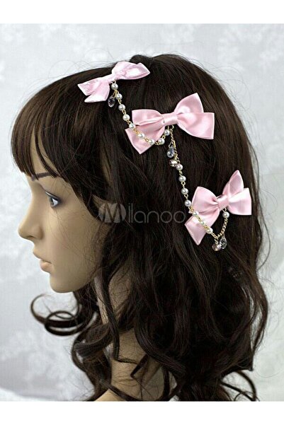 Shiklik MODA Sa kamenčićima Model Pearl Satin Ženski Set Kopči