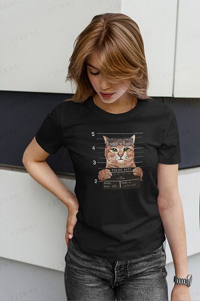 feinas Tricou pentru femei - Departamentul de Poliție