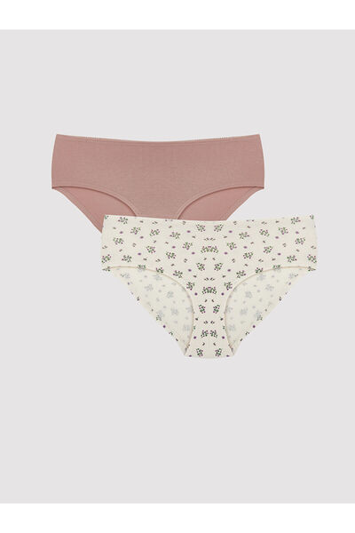 LC Waikiki Φλοράλ εσώρουχα χίπστερ, σετ 2 τεμαχίων