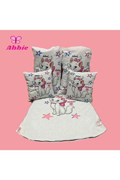 Abbie OYUN ÇADIRI ALT MİNDER VE YASTIK KILIFI TAKIMI