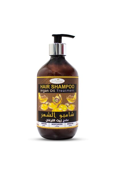 ECOLYTE+ La Parisienne Premium Luxury Shampoo, Repair & Shine, Men & Women - (Argan Oil Treatment, 500 ml)