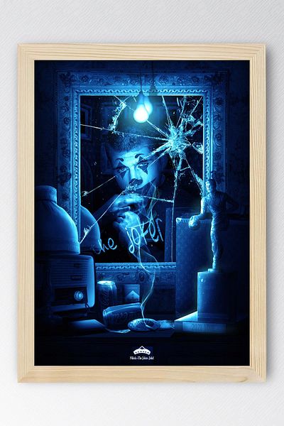 Saturn Nikola Jokic Joker Framed Painting - Basketball Nba Poster Painting