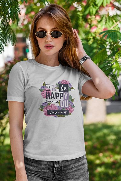 feinas Γυναικείο Tshirt - Happy