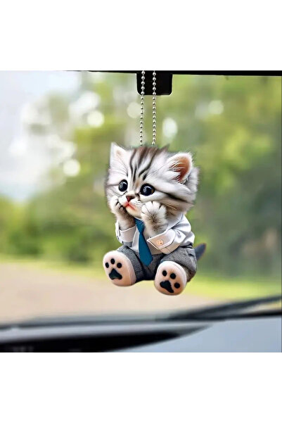 Cartex KEDİ DİKİZ AYNASI SÜSÜ