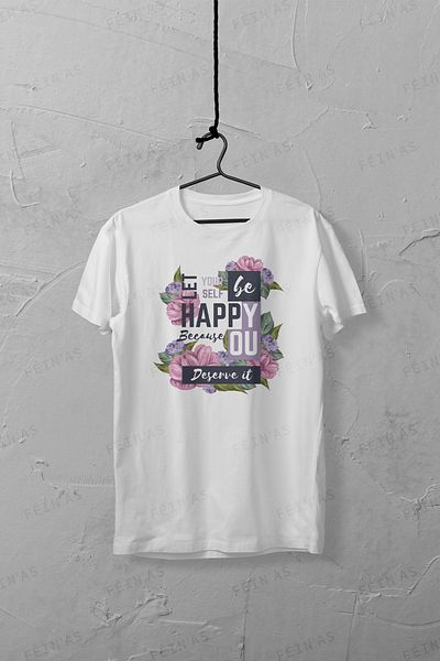 feinas Γυναικείο Tshirt - Happy