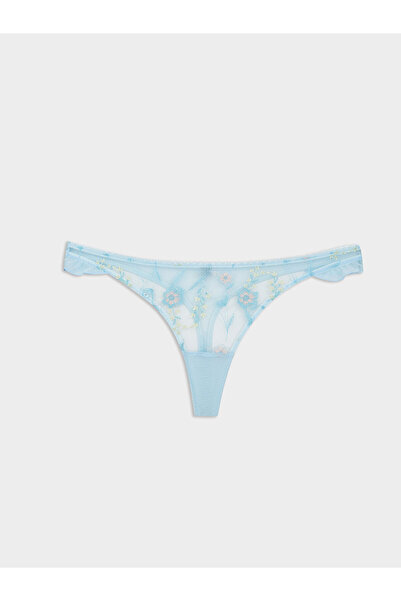 LC Waikiki New Season Floral Fancy Thong Panties - S5Fl65Z8