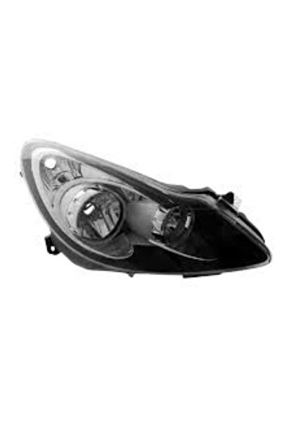Wisco Opel Corsa D 0710 Arası Uyumlu Far Sağ Füme Motorlu 2243312 00