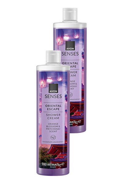 AVON Senses Oriental Escape Portakal Çiçeği ve Paçuli Kokulu Duş Jeli 500ML İ...