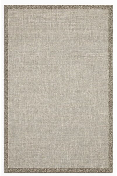 MBA SİSSAL 2003 Bordürlü Naturel Jüt Hasır SİSAL Halı Kolay Temizlenebilir