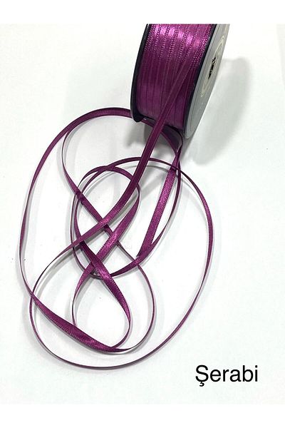 karantuhafiye Satin Ribbon / 5 mm / 1 Ball (90-100 Meters)