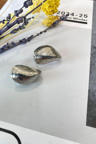 İthal 1551 Imported Sea Shell Earring