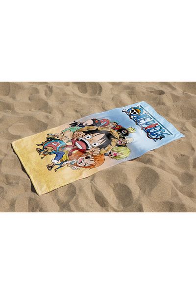 Home 3D Digital Cartoon Hero Theme Beach Towel