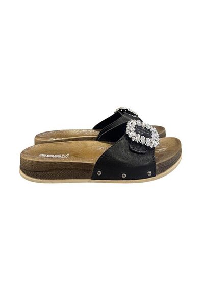 Esem Anatomical Sole Daily Slippers with Buckle Detail