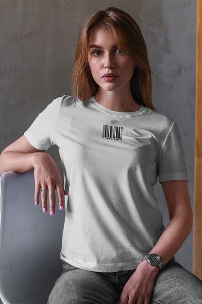 feinas Γυναικείο Tshirt - Barcode