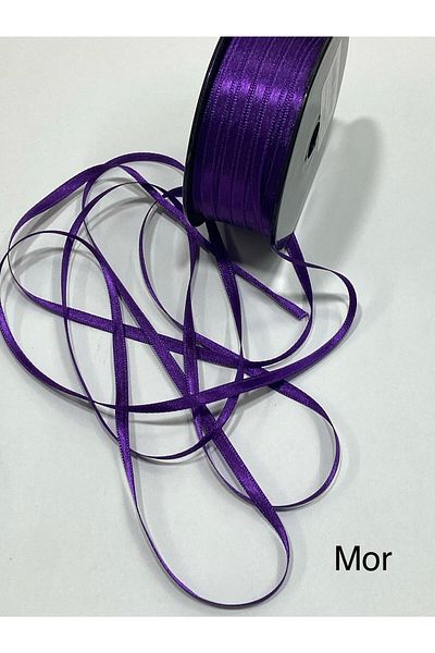 karantuhafiye Satin Ribbon / 5 mm / 1 Ball (90-100 Meters)
