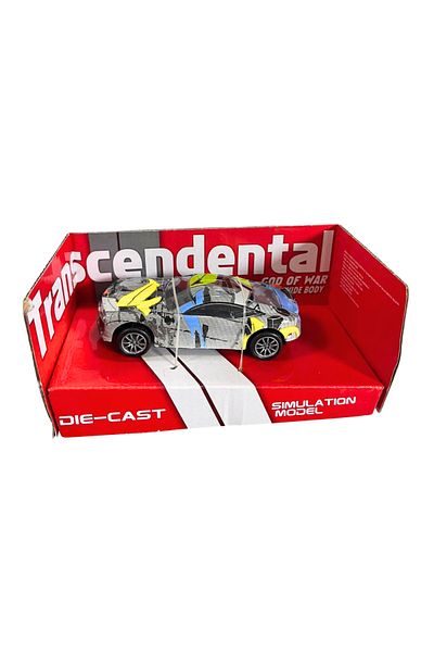 Generic Classic Non-Toxic Portable Diecast Unique Car Toy With Openable Doors For Kids 9.5 x 4 x 3.5 cm