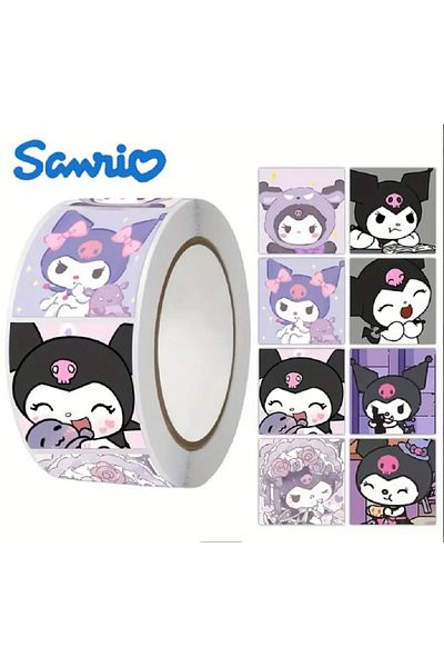 Gekan Kuromi Patterned Roll Sticker 1 Roll (~500 Pieces)