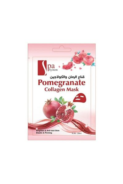 Spa System Spa System Pomegranate & Collagen Face Mask 28ml