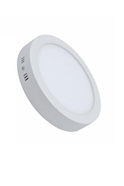 NisaLuce 18W LEDLİ TAVAN ARMATÜRÜ YUVARLAK (BEYAZ KASA) 6500K
