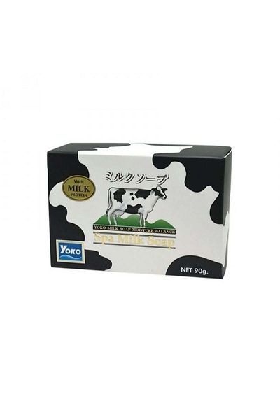 YOKO Soap 90gm Spa Milk (000428) --- Yoko Black Soap 90gm with Milk