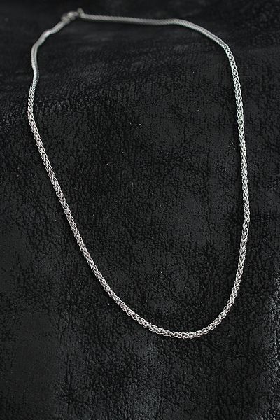 norsary 316L Steel Mesh Chain Model Silver Color Men's Necklace