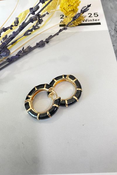 İthal 1549 Imported Spiral Earring