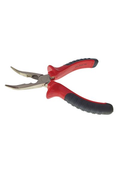 OEM Pliers with bent sharp tip, insulated handles, with non-slip grip, length 160mm