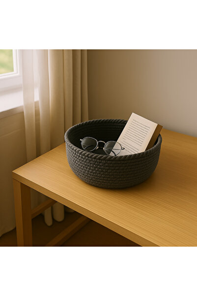 trendtrade صندوق متعدد الأغراض مع غطاء باللون الرمادي